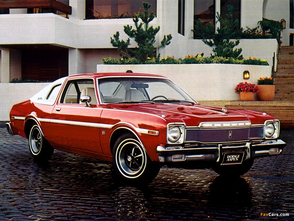 Dodge Aspen Special Edition Coupe 1976 pictures (1024 x 768)