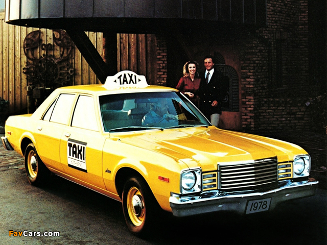 Dodge Aspen Taxi 1978 photos (640 x 480)
