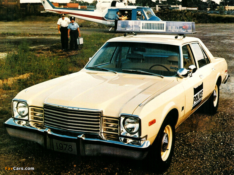 Dodge Aspen Police 1978 pictures (800 x 600)