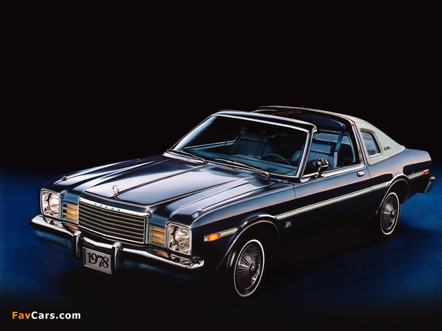 Dodge Aspen Special Edition Coupe T-Bar 1978 wallpapers (640 x 480)