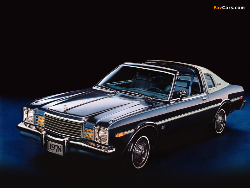 Dodge Aspen Special Edition Coupe T-Bar 1978 wallpapers (800 x 600)