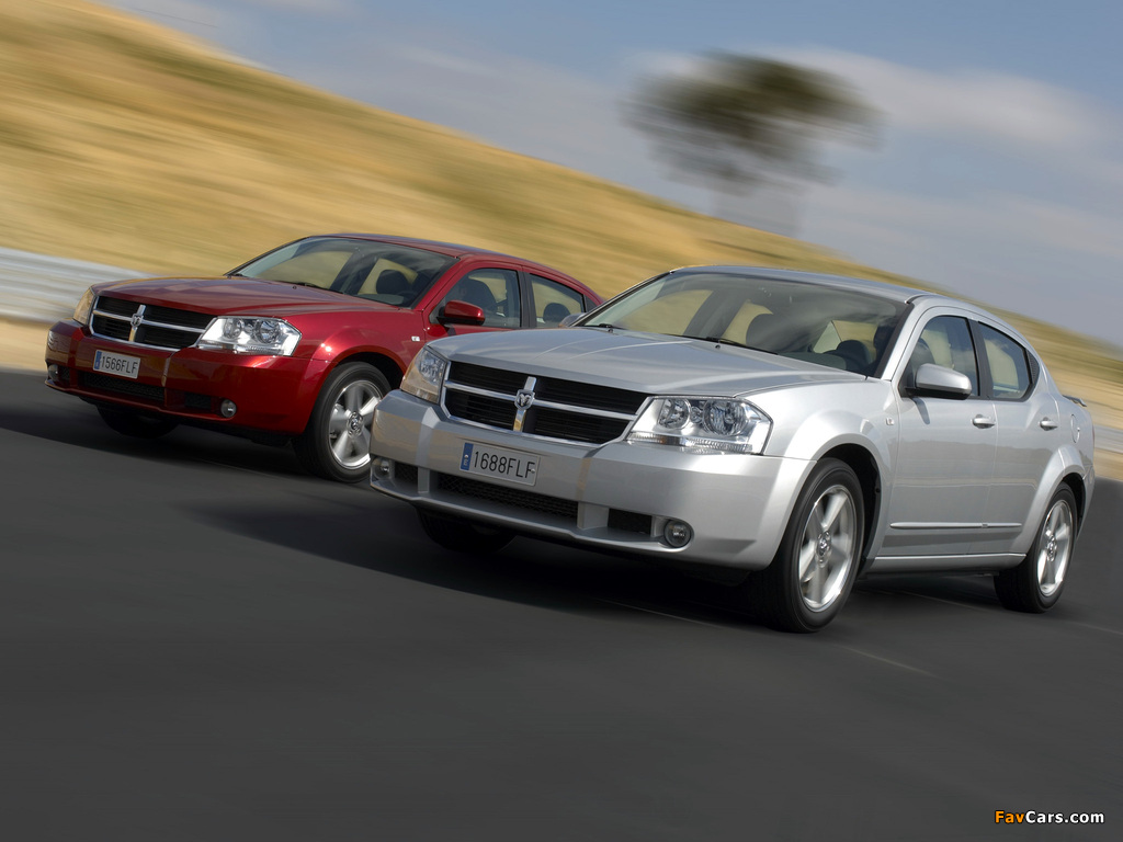 Dodge Avenger 2007–10 images (1024 x 768)