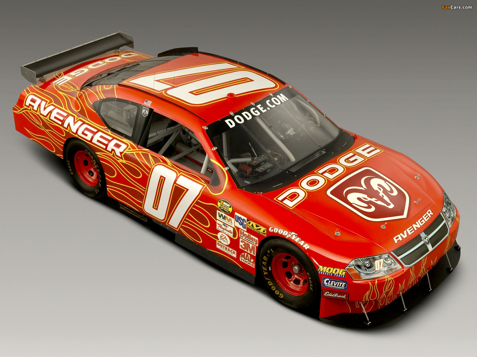 Dodge Avenger NASCAR Nextel Cup Series Race Car (JS) 2007 images (1600 x 1200)