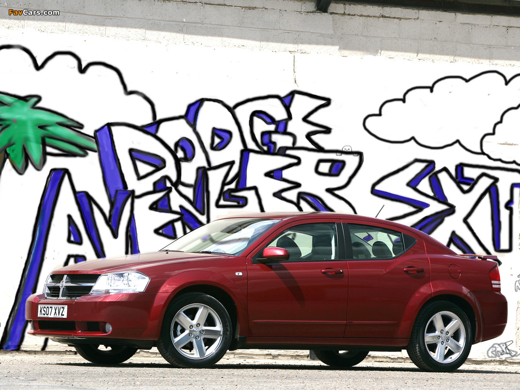 Dodge Avenger UK-spec (JS) 2007–09 images (1024 x 768)