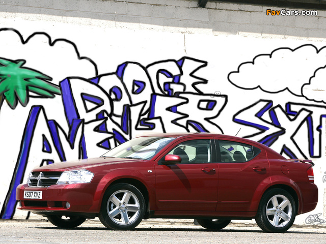 Dodge Avenger UK-spec (JS) 2007–09 images (640 x 480)