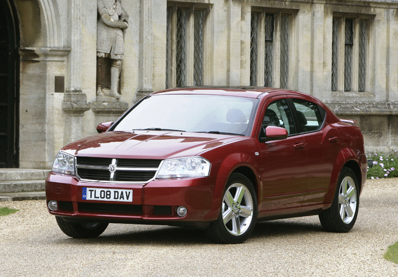 Dodge Avenger UK-spec (JS) 2007–09 photos