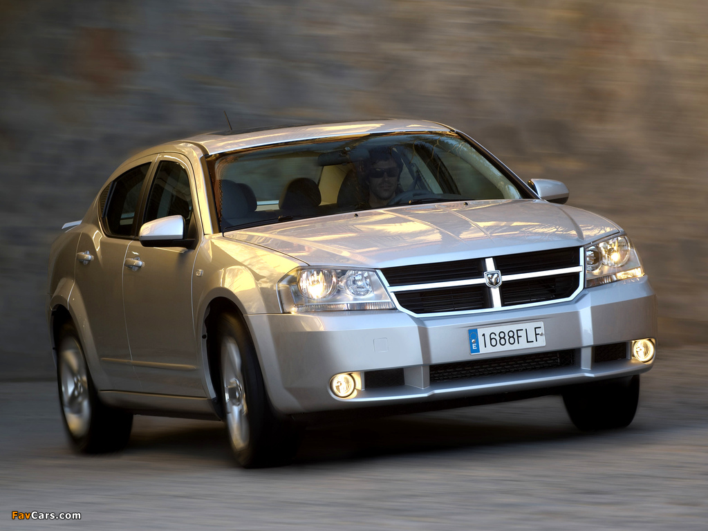 Dodge Avenger 2007–10 pictures (1024 x 768)