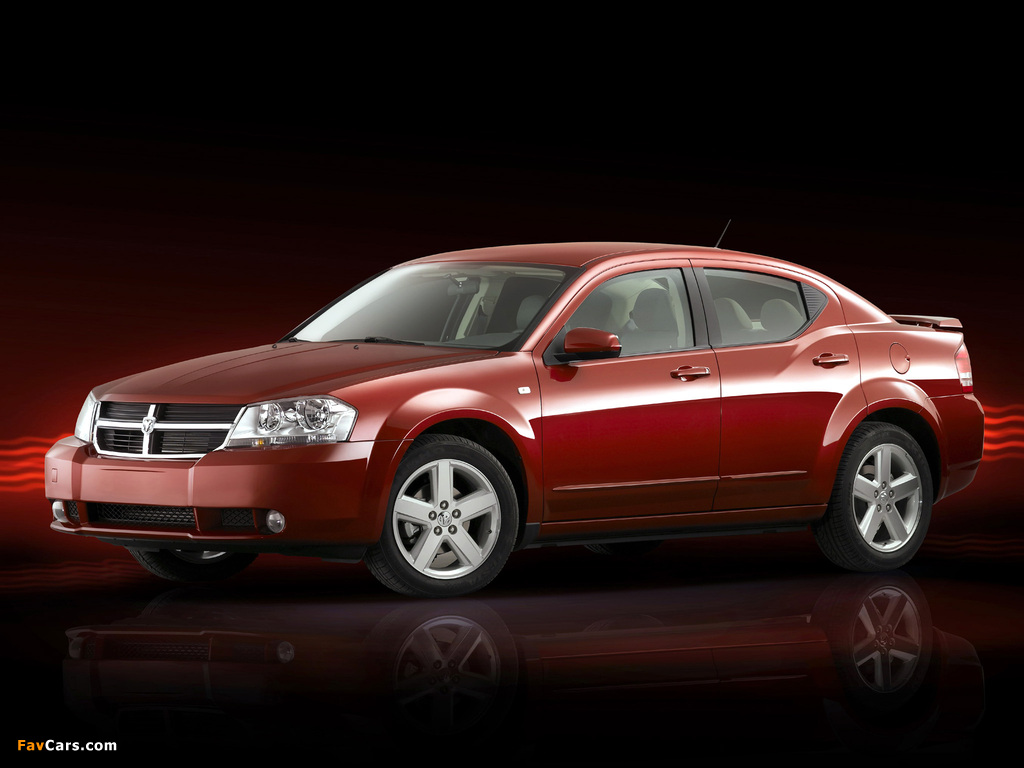 Dodge Avenger 2007–10 wallpapers (1024 x 768)