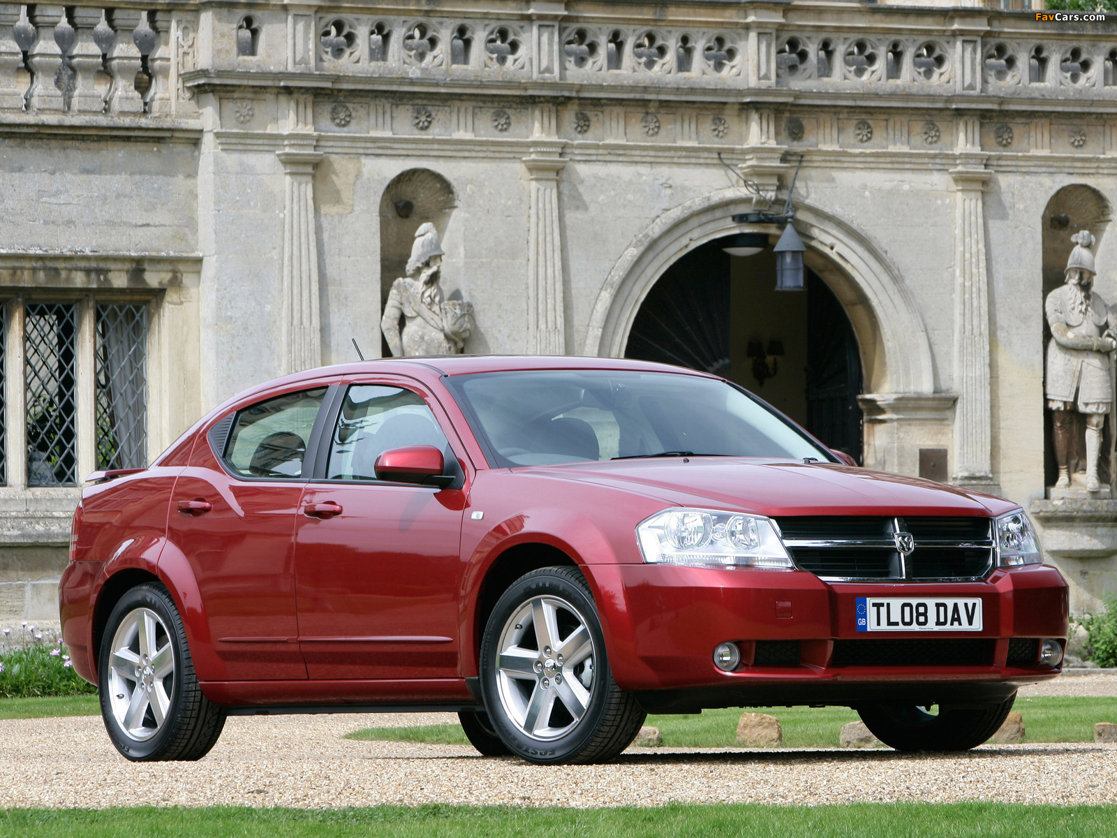 Dodge Avenger UK-spec (JS) 2007–09 wallpapers (1600 x 1200)