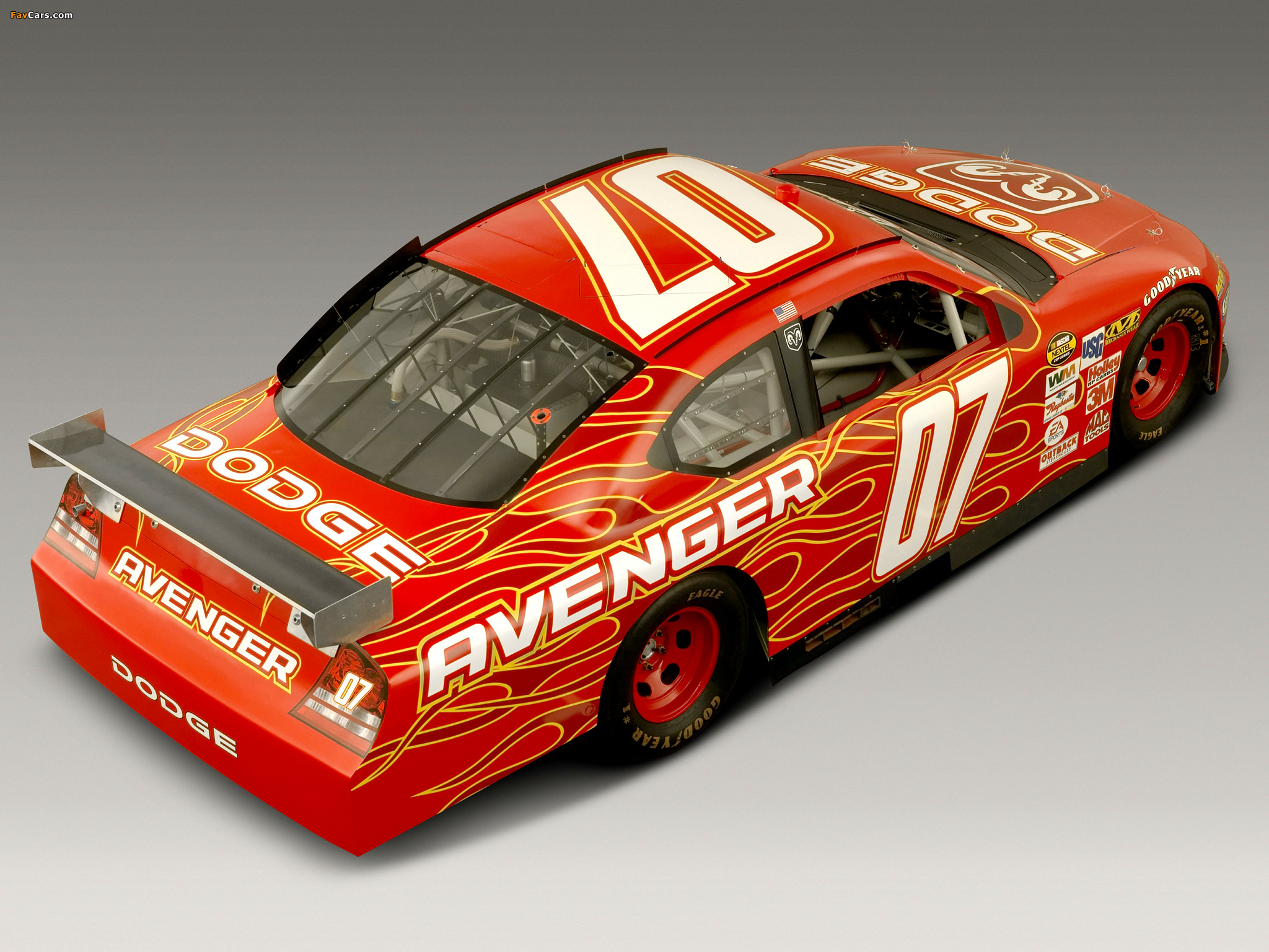 Photos of Dodge Avenger NASCAR Nextel Cup Series Race Car (JS) 2007 (2048 x 1536)