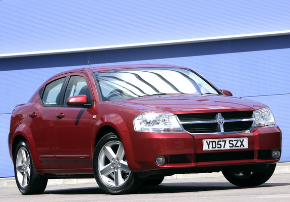 Pictures of Dodge Avenger UK-spec (JS) 2007–09