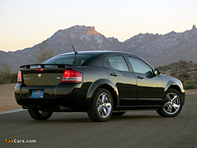 Pictures of Dodge Avenger R/T (JS) 2007–10 (640 x 480)