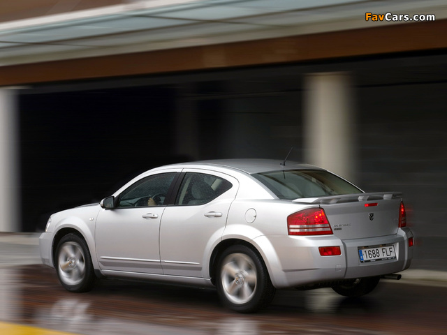 Dodge Avenger 2007–10 wallpapers (640 x 480)