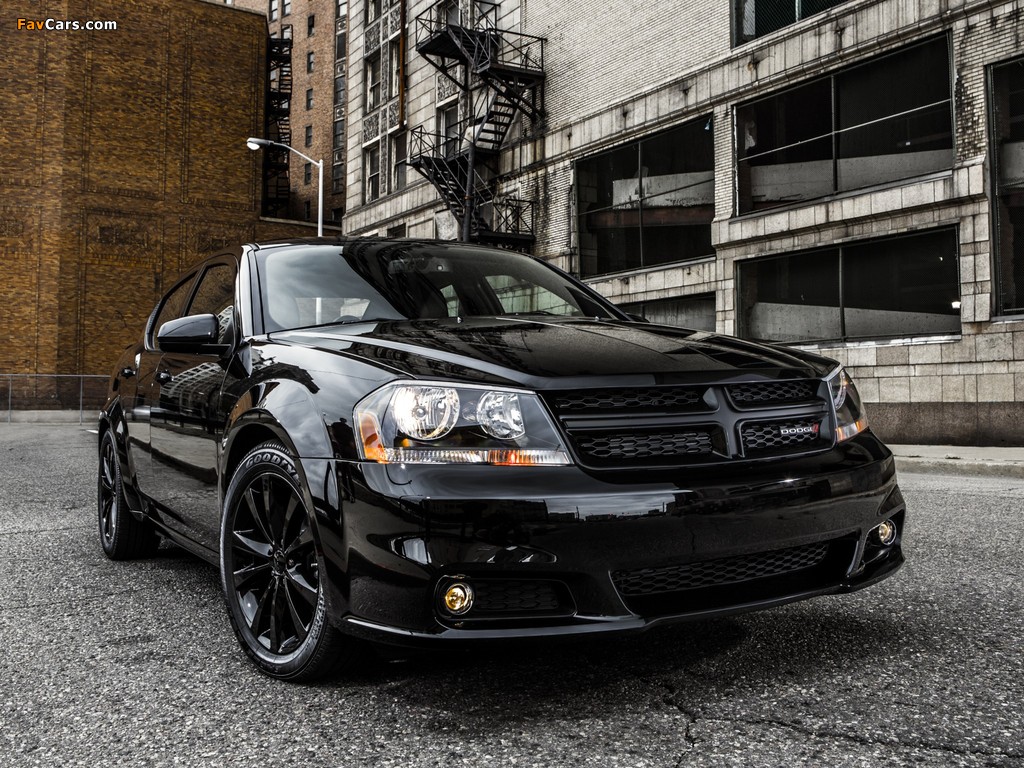 Dodge Avenger Blacktop (JS) 2012 wallpapers (1024 x 768)