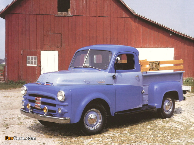 Dodge Job-Rated Pickup Spring Special (V-4-V) 1953 pictures (640 x 480)