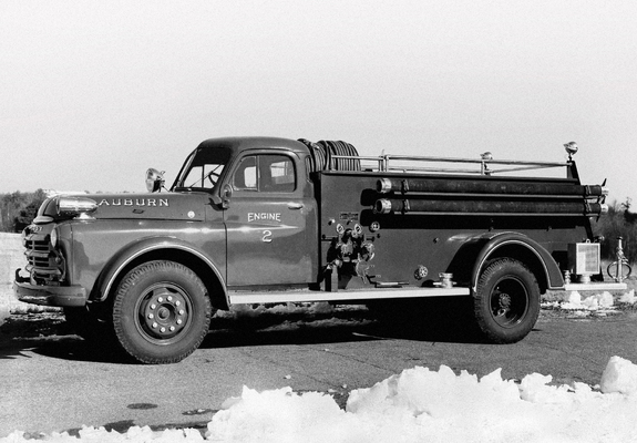Photos of Dodge Job-Rated Pumper by Maxim (B-1-V/VA) 1949