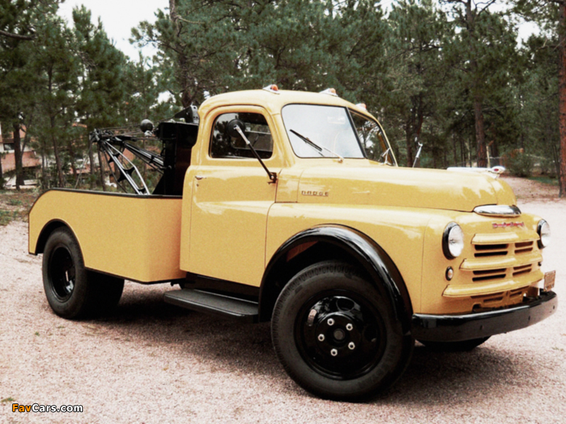 Pictures of Dodge Job-Rated Tow Truck (B-1-F) 1949 (800 x 600)