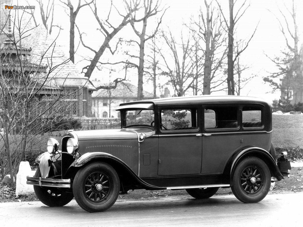 Pictures of Dodge Brothers Six De Luxe Sedan 1929 (1024 x 768)