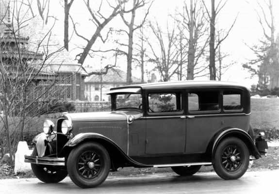 Pictures of Dodge Brothers Six De Luxe Sedan 1929