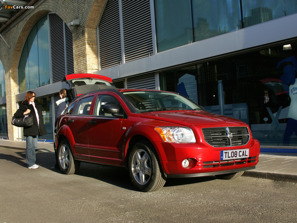 Dodge Caliber UK-spec 2006–09 images (1024 x 768)