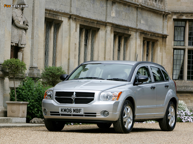 Dodge Caliber UK-spec 2006–09 photos (800 x 600)