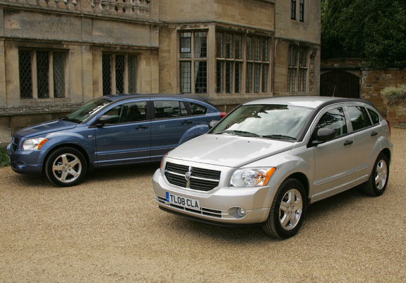 Dodge Caliber UK-spec 2006–09 photos