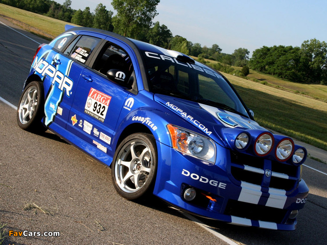 Dodge Caliber Rallye 2007 wallpapers (640 x 480)