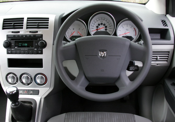 Images of Dodge Caliber UK-spec 2006–09