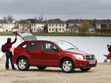 Photos of Dodge Caliber UK-spec 2006–09