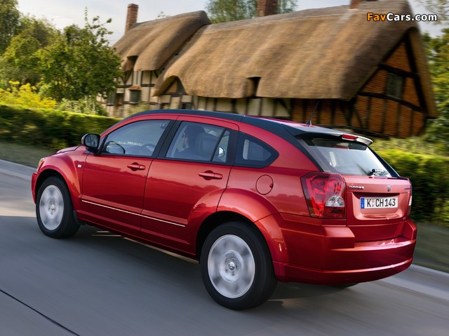 Pictures of Dodge Caliber SXT 2009–11 (640 x 480)