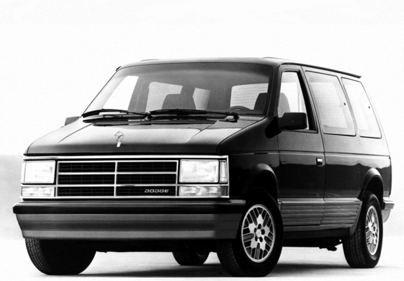 Pictures of Dodge Caravan 1987–90