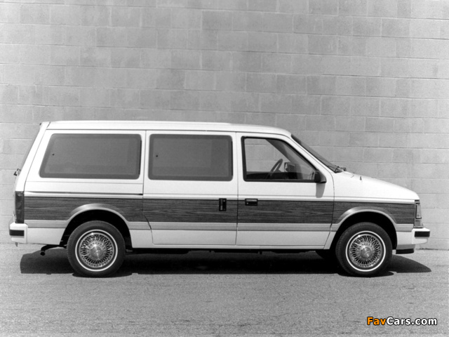 Dodge Grand Caravan 1987–90 wallpapers (640 x 480)