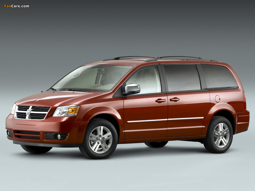 Dodge Grand Caravan 2007–10 wallpapers (1024 x 768)