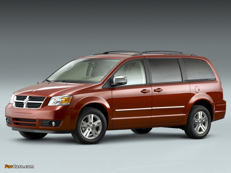 Dodge Grand Caravan 2007–10 wallpapers (800 x 600)