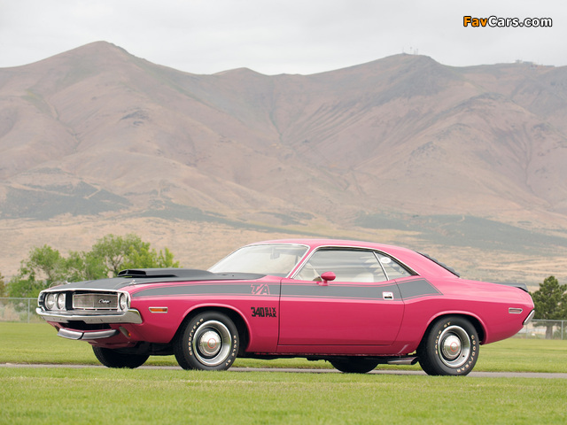 Dodge Challenger T/A 340 Six Pack 1970 images (640 x 480)
