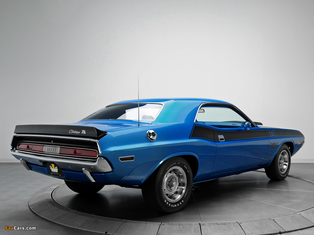 Dodge Challenger T/A 340 Six Pack 1970 pictures (1024 x 768)