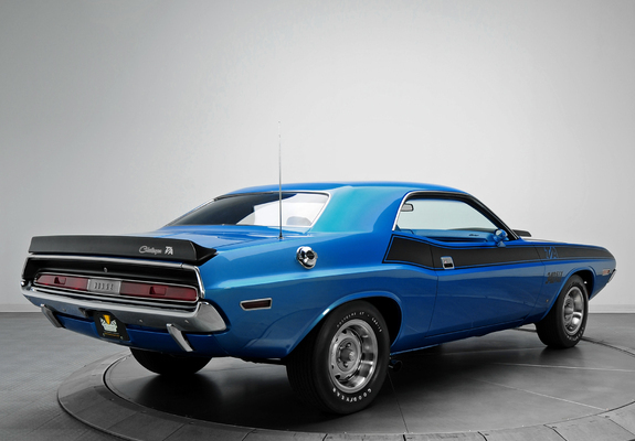 Dodge Challenger T/A 340 Six Pack 1970 pictures