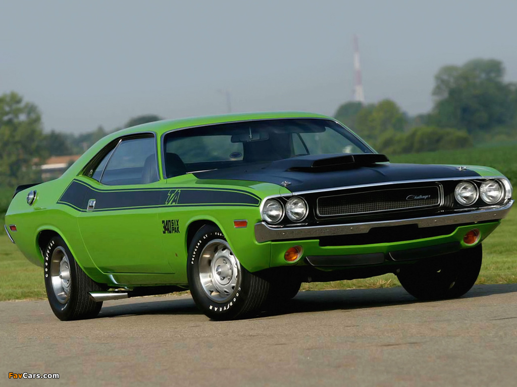 Dodge Challenger T/A 340 Six Pack 1970 pictures (1024 x 768)