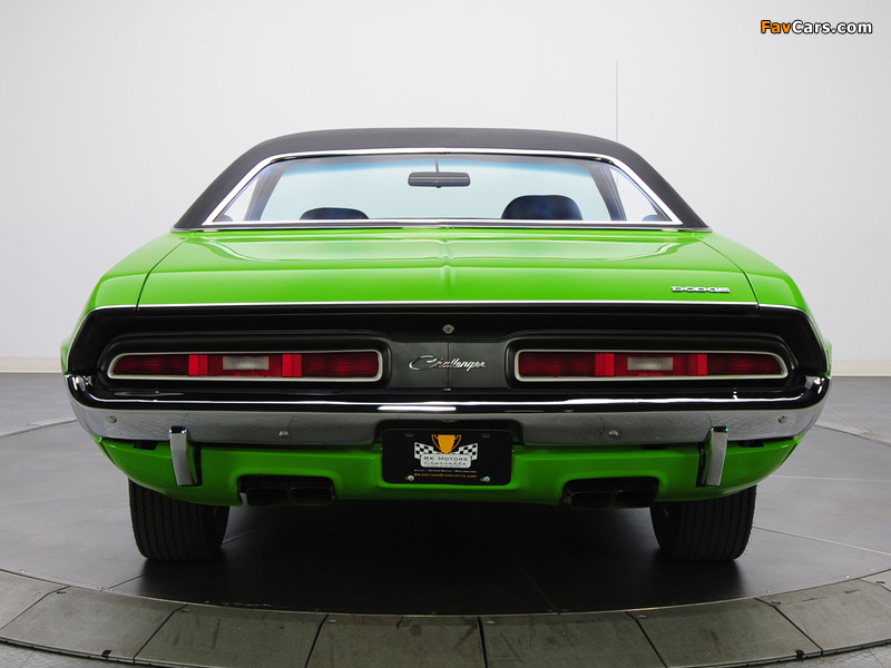 Dodge Challenger R/T 383 Magnum (JS23) 1971 pictures (800 x 600)