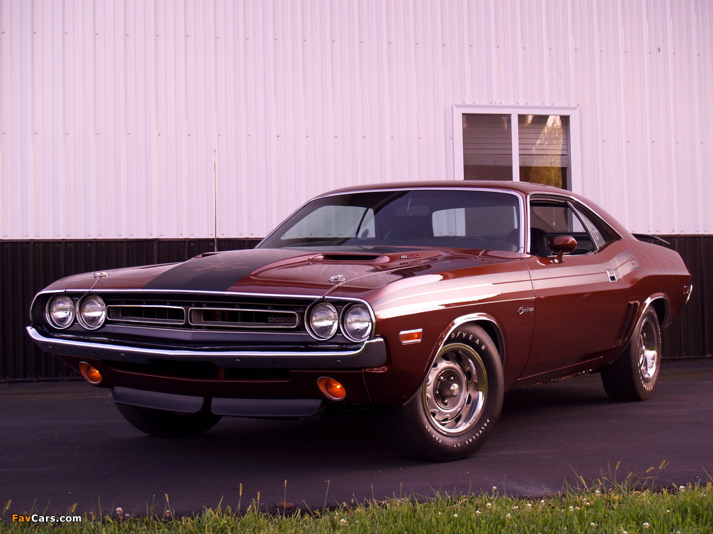 Dodge Challenger R/T 440 Six Pack (JS23) 1971 wallpapers (1024 x 768)