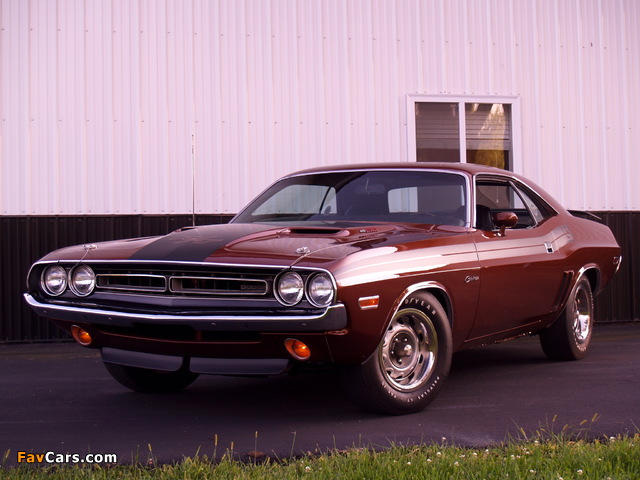 Dodge Challenger R/T 440 Six Pack (JS23) 1971 wallpapers (640 x 480)