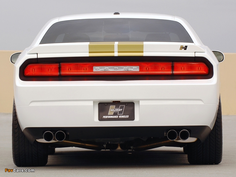 Hurst Dodge Challenger (LC) 2008–10 pictures (800 x 600)