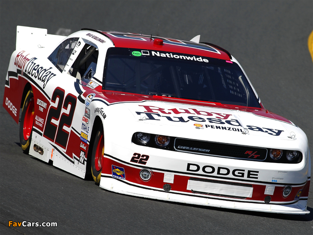 Dodge Challenger R/T NASCAR Nationwide Series (LC) 2010–12 pictures (640 x 480)