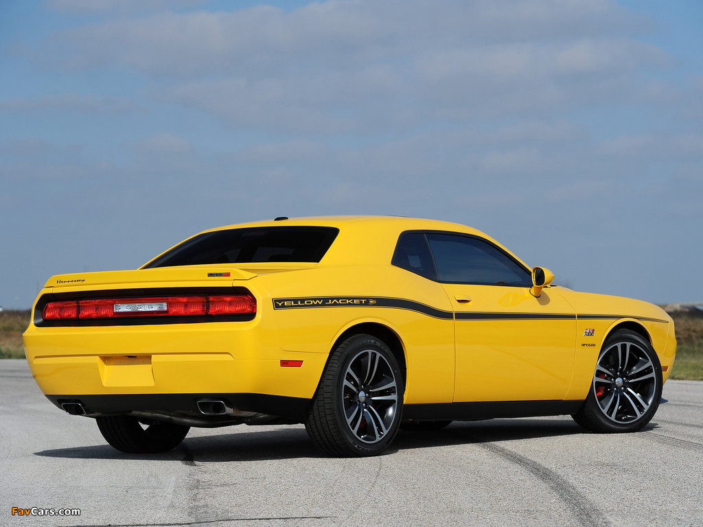 Hennessey Dodge Challenger SRT8 392 Yellow Jacket (LC) 2012 pictures (1024 x 768)