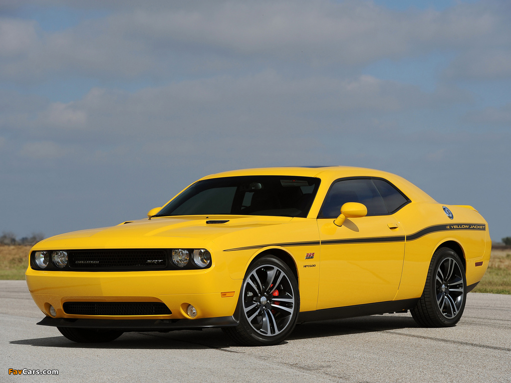 Images of Hennessey Dodge Challenger SRT8 392 Yellow Jacket (LC) 2012 (1024 x 768)