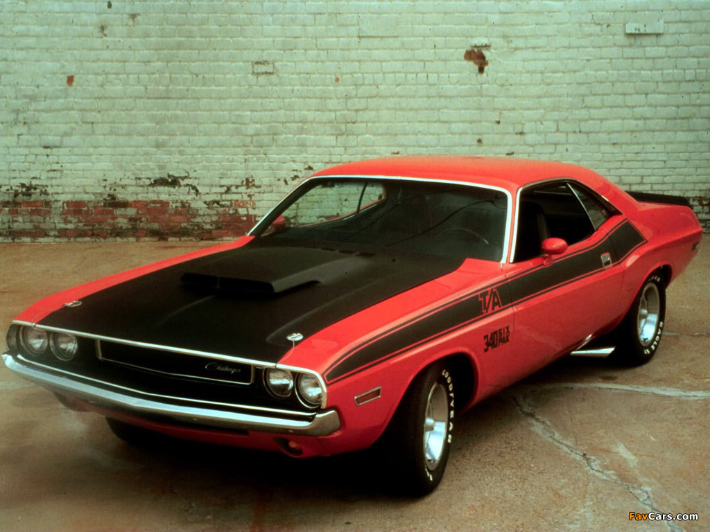Photos of Dodge Challenger T/A 340 Six Pack 1970 (1024 x 768)
