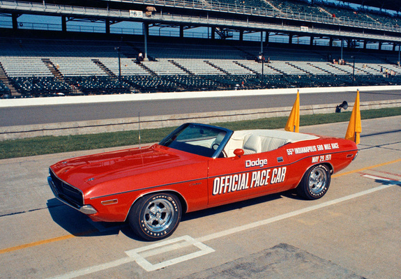 Photos of Dodge Challenger Convertible Indy 500 Pace Car 1971