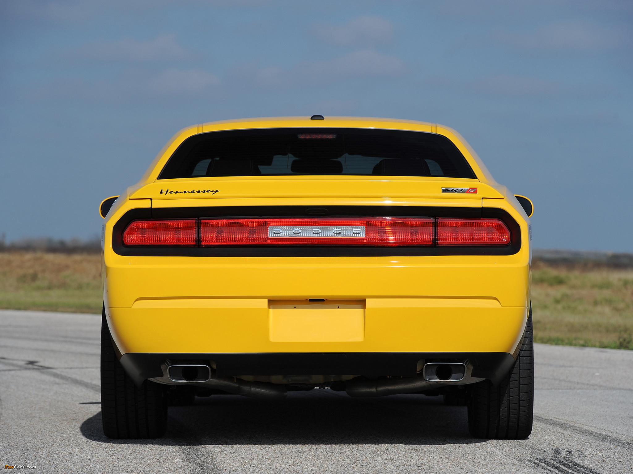 Pictures of Hennessey Dodge Challenger SRT8 392 Yellow Jacket (LC) 2012 (2048 x 1536)