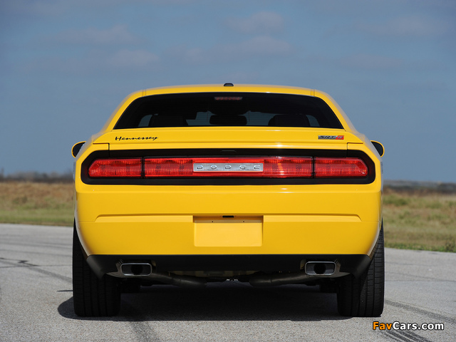 Pictures of Hennessey Dodge Challenger SRT8 392 Yellow Jacket (LC) 2012 (640 x 480)