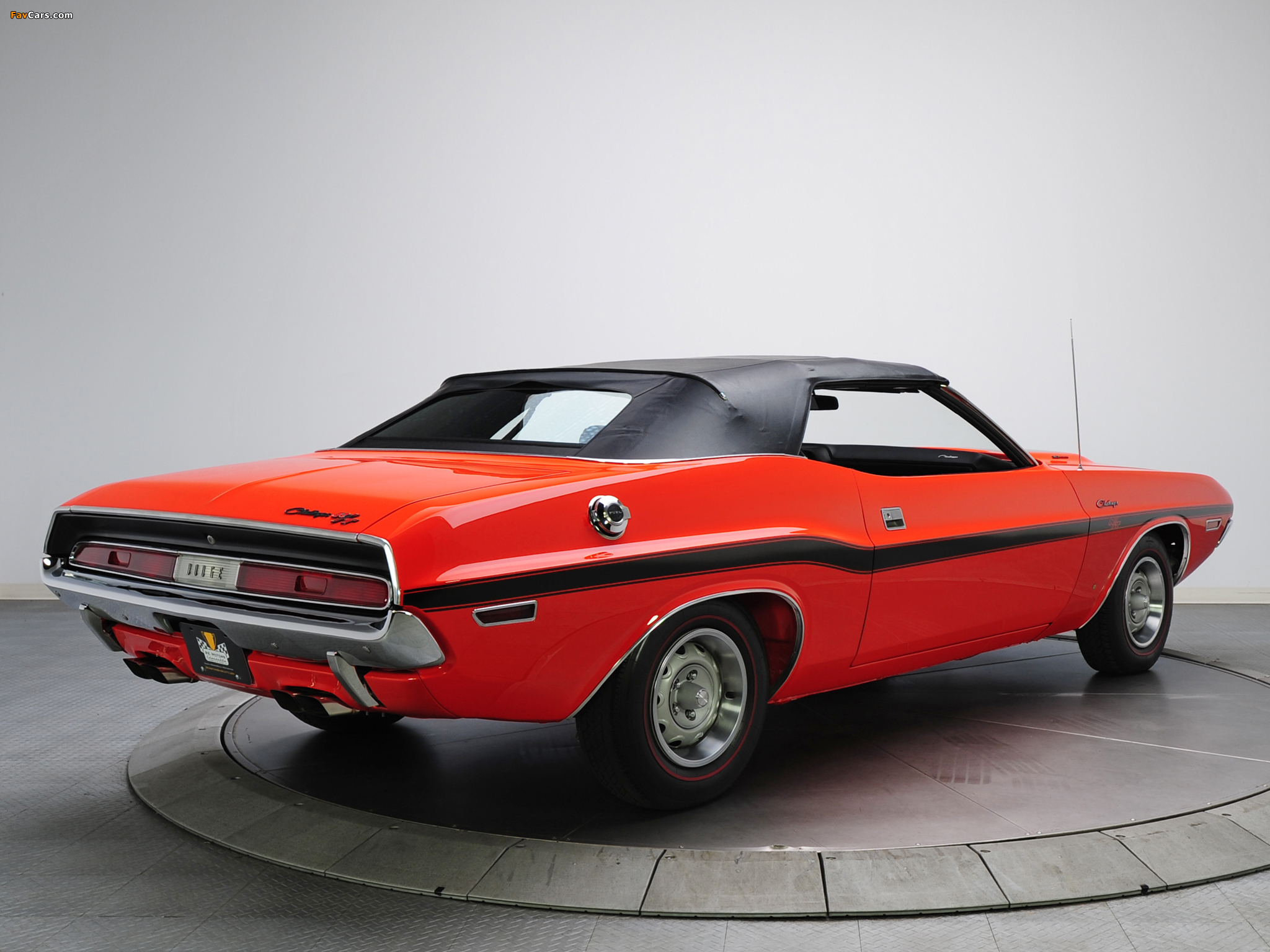 Dodge Challenger R/T 383 Magnum Convertible (JS27) 1970 wallpapers (2048 x 1536)